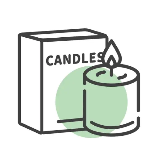 Custom Printed Candle Packaging Boxes