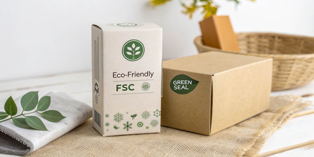 Eco-friendly packaging solutions by Boyue Printing.