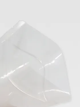 Open view of clear stand up pouch 1