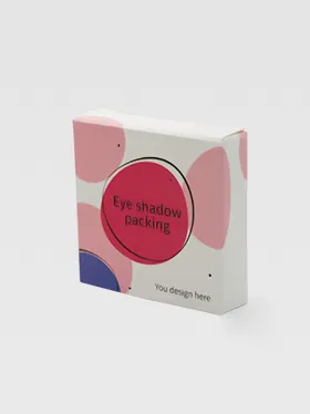 Custom eye shadow box with pink design (2)