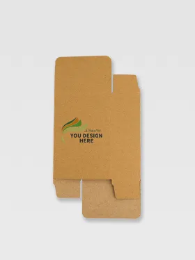 Custom kraft paper box ready for assembly (2)