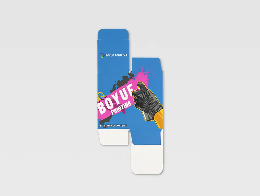 Open tab custom weed packaging