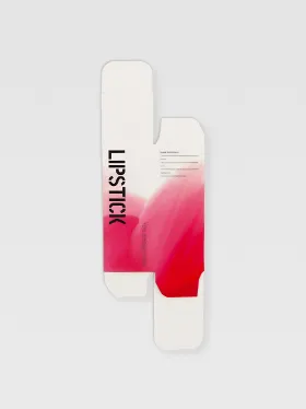 Custom lipstick packaging with red design (2)