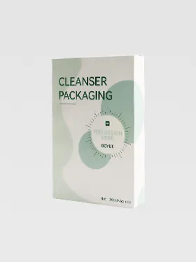 Masks box with minimalist green and white design (2)