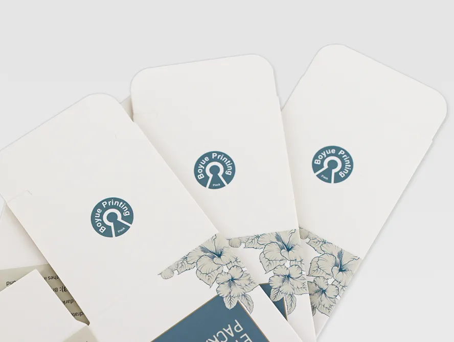 Multiple custom eye cream boxes