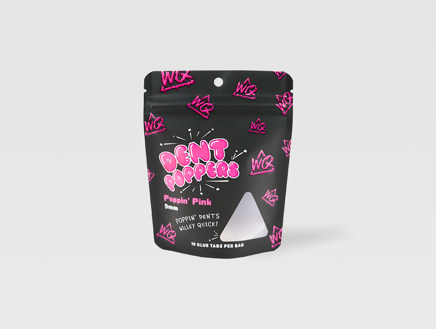 Cannabis stand up pouch front view