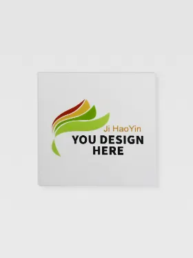 Single custom transparent sticker with logo (2)