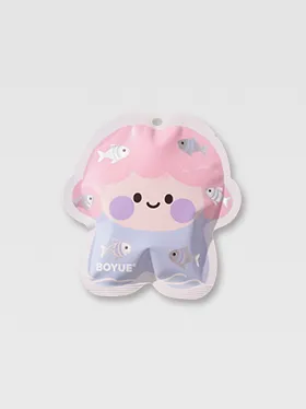 Pink blind bag packaging with cartoon character (2)