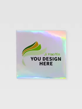 Single holographic sticker with custom design (2)