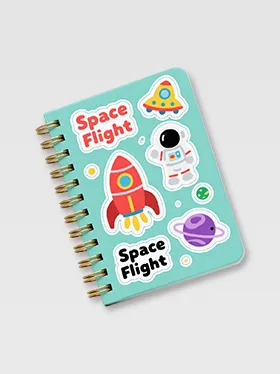 Sticker book with colorful food and drink stickers (2)