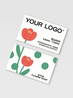 Playful business card design with fruit illustrations (2)