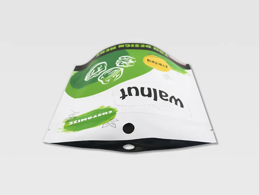 Open view of dry fruits packaging