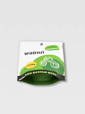 Bottom view of custom dry fruits packaging