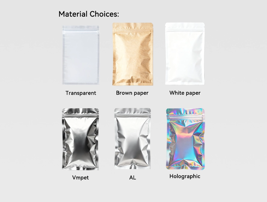 Material breakdown chart of laminated pouch film layers (2)