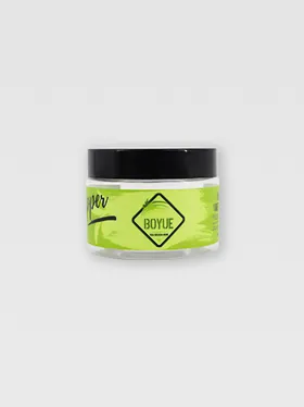 Food label applied on plastic jar (2)