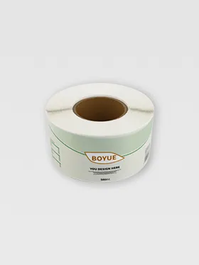 Roll of product labels ready for application (2)