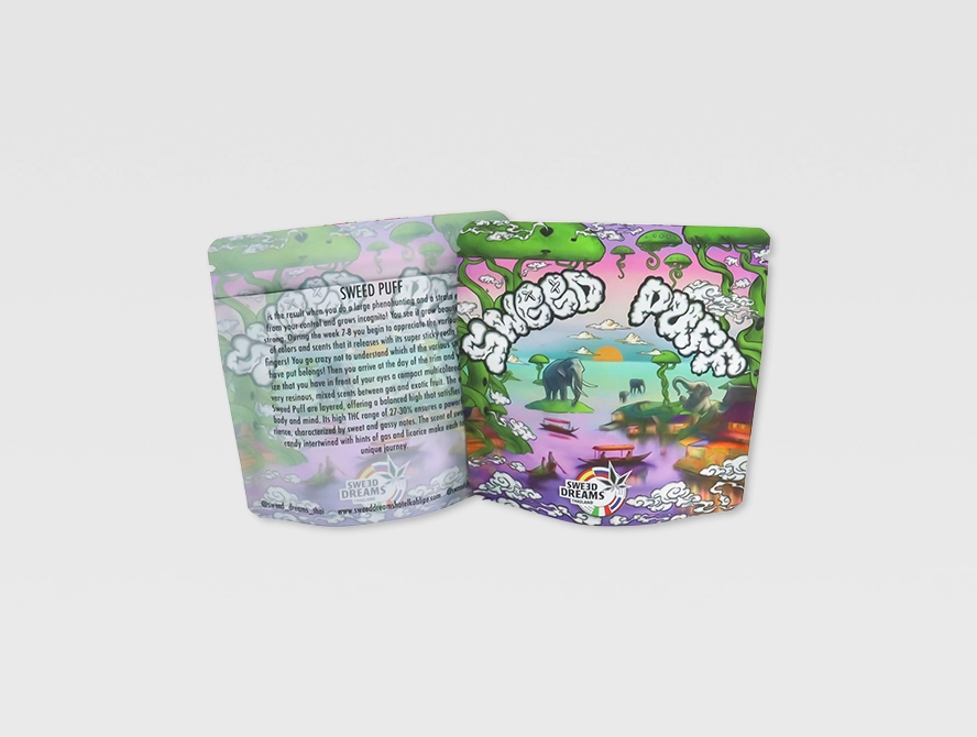 Printed stand up pouches packaging collection